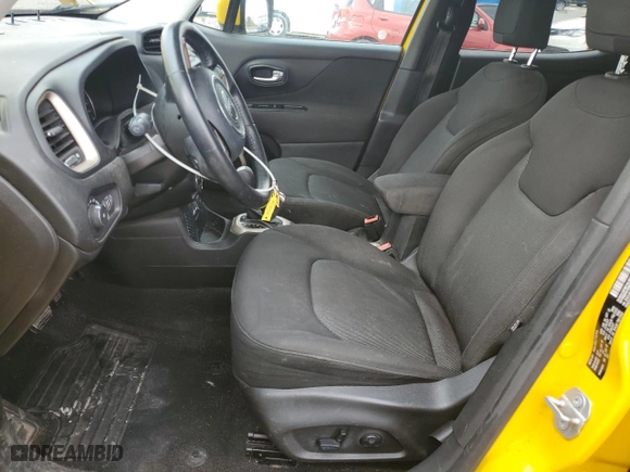 2017 Jeep Renegade Altitude with VIN ZACCJABB7HPF52275, listed as a Copart auction lot 45381965 with 96,201 mi miles and Salvage Title. Bid and sale history available at carsss.com. Image 7.