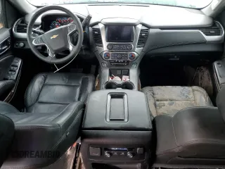 2018 Chevrolet Tahoe LT with VIN 1GNSCBKC5JR356791, listed as a Copart auction lot 55044675 with 125,616 mi miles and Salvage title. Bid and sale history available at DreamBid. Image 8.