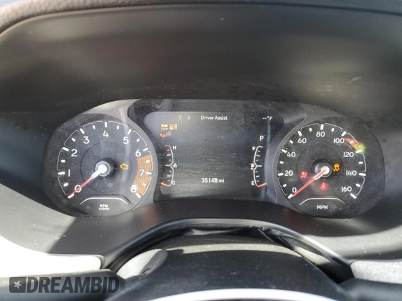 2023 Jeep Compass Sport with VIN 3C4NJDAN7PT547994, listed as a Copart auction lot 52133135 with 35,148 mi miles and Salvage title. Bid and sale history available at DreamBid. Image 9.