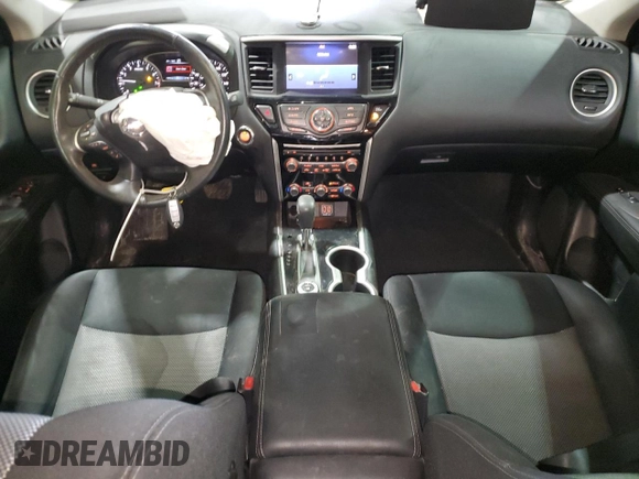 2018 Nissan Pathfinder S with VIN 5N1DR2MM6JC640323, listed as a Copart auction lot 48325605 with 110,515 mi miles and Clean Title. Bid and sale history available at DreamBid. Image 8.
