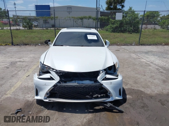 2015 Lexus RC 350 F Sport with VIN JTHHE5BC3F5008628, listed as a IAAI auction lot 42120841 with 116,527 mi miles and . Bid and sale history available at DreamBid. Image 6.