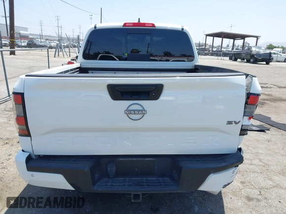 2024 Nissan Frontier SV with VIN 1N6ED1EJ7RN607219, listed as a IAAI auction lot 42570080 with 35,269 mi miles and . Bid and sale history available at DreamBid. Image 16.