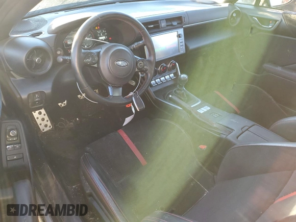 2022 Subaru BRZ Limited with VIN JF1ZDBE19N9701721, listed as a Copart auction lot 87068074 with 26,798 mi miles and Salvage title. Bid and sale history available at DreamBid. Image 8.