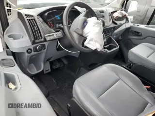 2018 Ford Transit with VIN 1FTYR1CM0JKA55163, listed as a Copart auction lot 43378975 with 110,603 mi miles and Salvage Title. Bid and sale history available at DreamBid. Image 8.