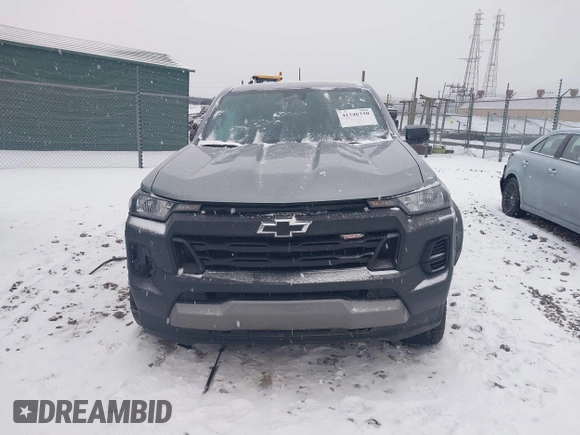 2023 Chevrolet Colorado 4WD Trail Boss with VIN 1GCPTEEK5P1251260, listed as a IAAI auction lot 41246330 with 21,404 mi miles. Bid and sale history available at carsss.com. Image 13.