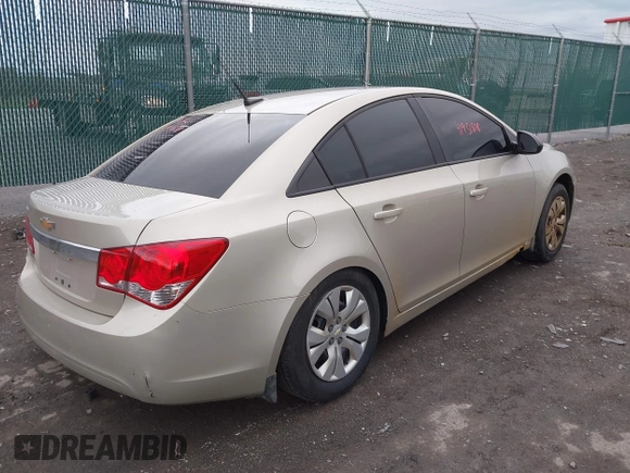 2014 Chevrolet Cruze LS with VIN 1G1PA5SG1E7391492, listed as a IAAI auction lot 41951818 with 103,285 mi miles and . Bid and sale history available at DreamBid. Image 4.