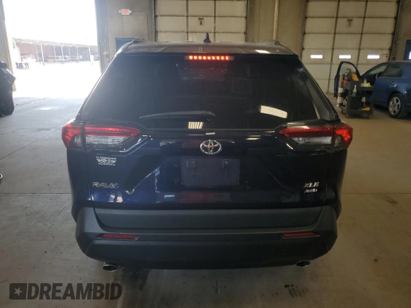 2019 Toyota RAV4 XLE with VIN 2T3P1RFV9KW030373, listed as a Copart auction lot 56887845 with 131,835 mi miles and Salvage title. Bid and sale history available at DreamBid. Image 6.