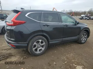 2018 Honda CR-V EX with VIN 7FARW2H56JE062320, listed as a Copart auction lot 45853113 with 74,543 mi miles. Bid and sale history available at carsss.com. Image 3.