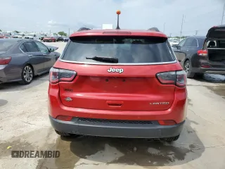 2018 Jeep Compass Limited with VIN 3C4NJCCB2JT358366, listed as a Copart auction lot 57937785 with 72,834 mi miles and Salvage title. Bid and sale history available at DreamBid. Image 6.
