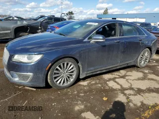 2017 Lincoln MKZ Hybrid Select with VIN 3LN6L5LUXHR624876, listed as a Copart auction lot 46124195 with 108,499 mi miles and Clean Title. Bid and sale history available at DreamBid. Image 1.