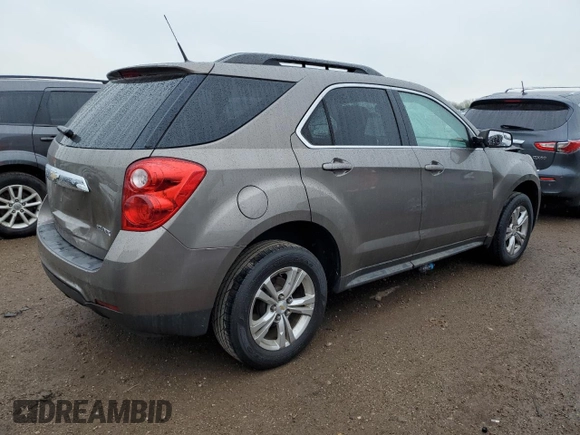 2012 Chevrolet Equinox 1LT z VIN 2GNALDEK6C6385807, wystawiony jako Copart lot #55136835 z przebiegiem 143 451 mil mil oraz Szkody całkowita. Historia ofert i sprzedaży dostępna na DreamBid. Obrazek 3.