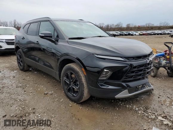 2024 Chevrolet Blazer LT с VIN 3GNKBDR43RS169779, выставлен на аукционе Copart как лот 80995584 с пробегом 8 454 миль миль и Списание • Salvage title. История ставок и продаж доступна на DreamBid. Изображение 4.