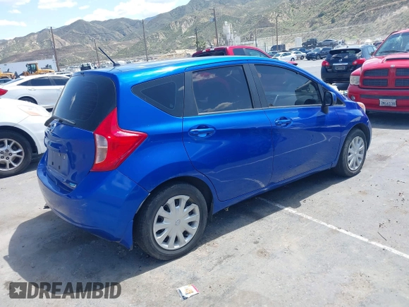2014 Nissan Note SV with VIN 3N1CE2CP8EL390605, listed as a IAAI auction lot 41975586 with 118,746 mi miles and . Bid and sale history available at DreamBid. Image 4.