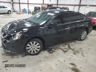 2017 Nissan Sentra S with VIN 3N1AB7AP9HY388000, listed as a Copart auction lot 51637975 with 123,042 mi miles and Salvage Title. Bid and sale history available at carsss.com. Image 1.