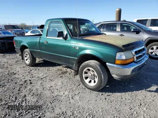 2000 Ford Ranger XL with VIN 1FTYR10V2YPA68278, listed as a Copart auction lot 46210825 with 166,183 mi miles and Salvage Title. Bid and sale history available at carsss.com. Image 4.