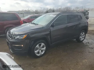 2018 Jeep Compass Latitude with VIN 3C4NJCBB4JT139880, listed as a Copart auction lot 48700805 with NaN miles and Salvage Title. Bid and sale history available at carsss.com. Image 1.