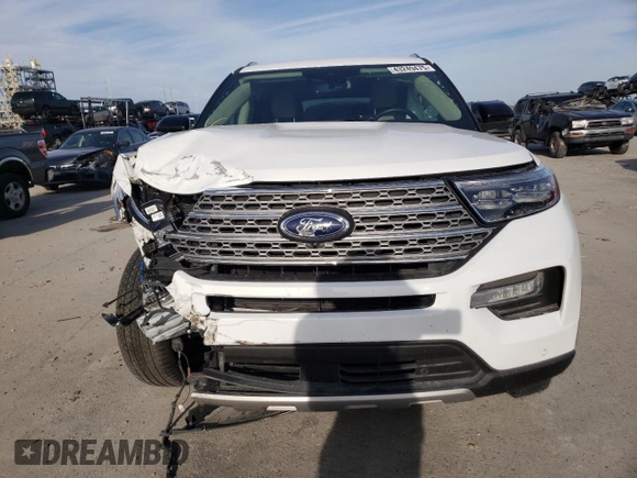 2022 Ford Explorer Limited with VIN 1FMSK7FH3NGA64018, listed as a Copart auction lot 43249475 with 0 mi miles and Salvage Title. Bid and sale history available at carsss.com. Image 5.