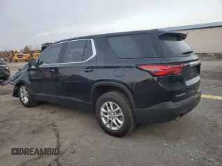 2023 Chevrolet Traverse LS with VIN 1GNERFKW6PJ302596, listed as a Copart auction lot 48978035 with Not Provided miles and Salvage Title. Bid and sale history available at DreamBid. Image 2.