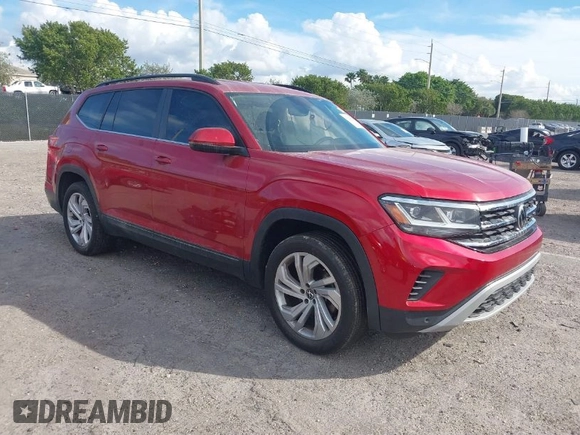 2021 Volkswagen Atlas SE z VIN 1V2WR2CA3MC526612, wystawiony jako IAAI lot #41625077 z przebiegiem 70 856 mil mil oraz . Historia ofert i sprzedaży dostępna na DreamBid. Obrazek 1.