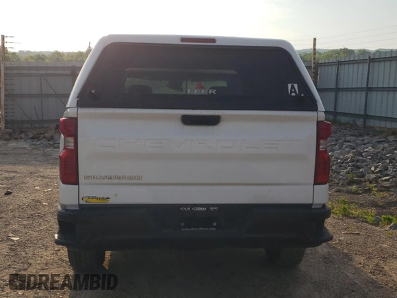 2023 Chevrolet Silverado 1500 Work Truck with VIN 3GCNAAEK0PG343268, listed as a Copart auction lot 54327815 with 82,603 mi miles and Clean Title. Bid and sale history available at DreamBid. Image 6.