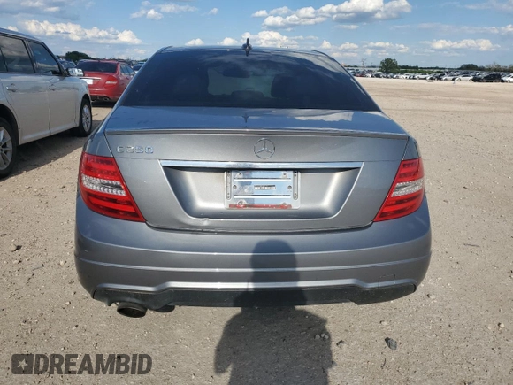 2012 Mercedes-Benz C 250 Sport with VIN WDDGF4HB9CR191921, listed as a Copart auction lot 56283185 with 111,665 mi miles and Clean Title. Bid and sale history available at DreamBid. Image 6.
