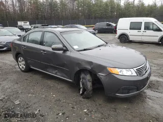 2009 Kia Optima LX with VIN KNAGE228495309675, listed as a Copart auction lot 49705575 with 140,613 mi miles and Salvage Title. Bid and sale history available at carsss.com. Image 4.
