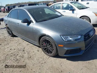 2018 Audi A4 Premium Plus z VIN WAUENAF48JA096542, wystawiony jako IAAI lot #41860168 z przebiegiem 79 434 mil mil oraz . Historia ofert i sprzedaży dostępna na DreamBid. Obrazek 1.