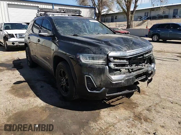 2021 GMC Acadia AT4 with VIN 1GKKNLLS1MZ208239, listed as a Copart auction lot 49716145 with 80,791 mi miles and Salvage Title. Bid and sale history available at carsss.com. Image 11.