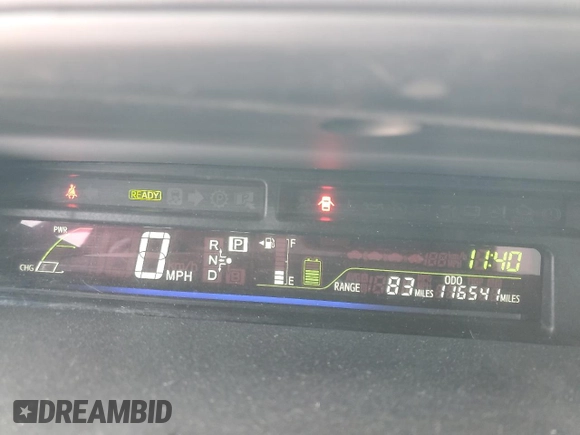 2014 Toyota Prius Two with VIN JTDZN3EU1E3360938, listed as a Copart auction lot 53728815 with 116,541 mi miles and Non Repairable. Bid and sale history available at DreamBid. Image 9.