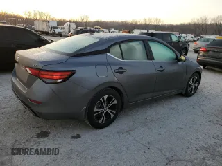 2020 Nissan Sentra SV with VIN 3N1AB8CV9LY303036, listed as a Copart auction lot 46229804 with 103,755 mi miles and Salvage Title. Bid and sale history available at carsss.com. Image 3.