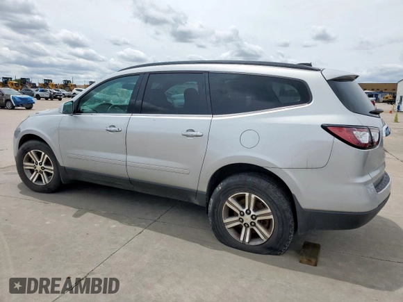 2016 Chevrolet Traverse LT z VIN 1GNKRHKD1GJ219946, wystawiony jako Copart lot #55836855 z przebiegiem 166 217 mil mil oraz Czysty tytuł • Clean title. Historia ofert i sprzedaży dostępna na DreamBid. Obrazek 2.