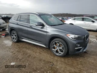 2019 BMW X1 xDrive28i with VIN WBXHT3C58K5L97890, listed as a Copart auction lot 47076465 with 73,400 mi miles and Salvage title. Bid and sale history available at DreamBid. Image 4.