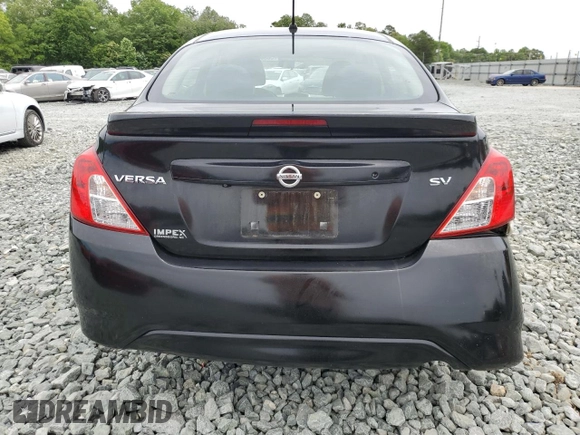 2019 Nissan Versa SV with VIN 3N1CN7AP5KL864103, listed as a Copart auction lot 58304925 with 77,774 mi miles and Salvage title. Bid and sale history available at DreamBid. Image 6.