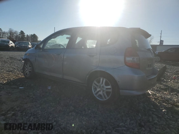 2007 Honda Fit Sport with VIN JHMGD38657S034820, listed as a Copart auction lot 42932465 with 183,862 mi miles and Salvage Title. Bid and sale history available at carsss.com. Image 2.