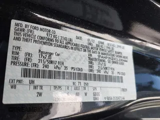 2012 Ford Focus Titanium с VIN 1FAHP3N23CL330444, выставлен на аукционе IAAI как лот 41948599 с пробегом 233 995 миль миль и . История ставок и продаж доступна на DreamBid. Изображение 9.