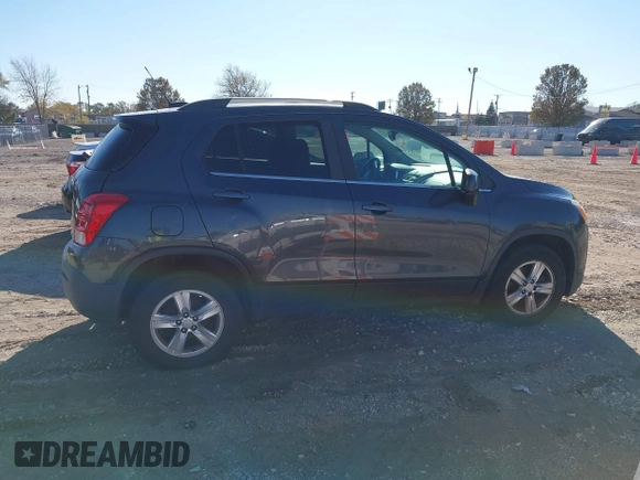 2016 Chevrolet Trax LT with VIN 3GNCJPSB7GL265388, listed as a IAAI auction lot 40809653 with 114,847 mi miles. Bid and sale history available at carsss.com. Image 13.
