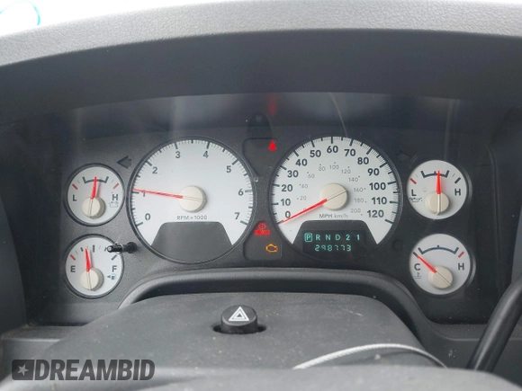 2007 Dodge 1500 ST with VIN 1D7HA18K77J633214, listed as a IAAI auction lot 42025263 with 298,773 mi miles and . Bid and sale history available at DreamBid. Image 7.