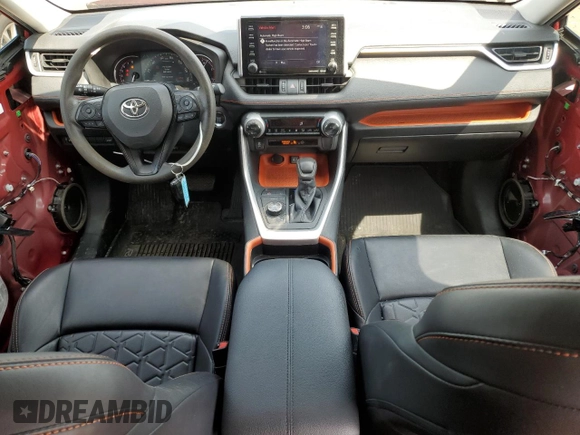 2019 Toyota RAV4 Adventure with VIN 2T3J1RFV4KW002468, listed as a Copart auction lot 60790095 with 102,591 mi miles and Salvage title. Bid and sale history available at DreamBid. Image 8.