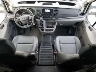2024 Ford Transit Cargo with VIN 1FTBR1C82RKA03876, listed as a Copart auction lot 84399854 with 8,073 mi miles and Salvage Title. Bid and sale history available at DreamBid. Image 8.