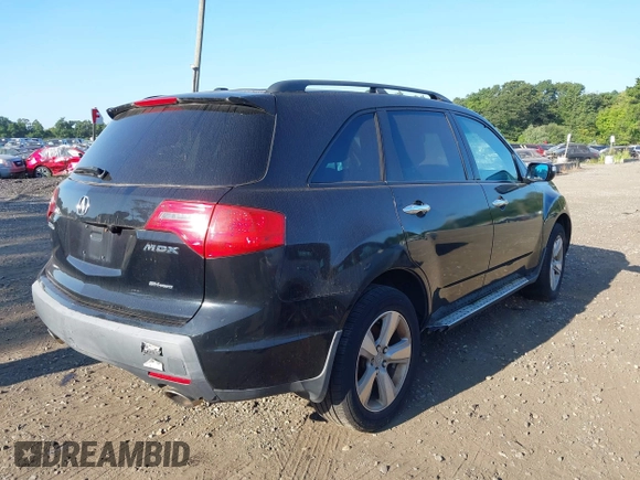 2008 Acura MDX Tech Pkg with VIN 2HNYD28398H530731, listed as a IAAI auction lot 40177205 with 240,003 mi miles. Bid and sale history available at carsss.com. Image 4.