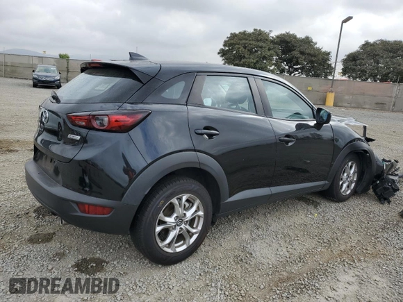 2020 Mazda CX-3 Sport with VIN JM1DKDB72L1475208, listed as a Copart auction lot 78158584 with 40,122 mi miles and Salvage Title. Bid and sale history available at carsss.com. Image 3.