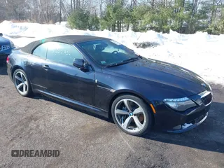 2010 BMW 6 Series 650i with VIN WBAEB5C56AC226206, listed as a IAAI auction lot 41642904 with 100,350 mi miles and . Bid and sale history available at carsss.com. Image 1.
