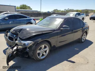 2014 BMW 3 Series 328i with VIN WBA3A5G50ENP33682, listed as a Copart auction lot 50002155 with NaN miles and Salvage Title. Bid and sale history available at carsss.com. Image 1.