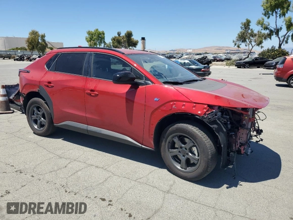 2024 Subaru Solterra Touring with VIN JTMABABA6RA061273, listed as a Copart auction lot 61683015 with 12,167 mi miles and Salvage title. Bid and sale history available at DreamBid. Image 4.