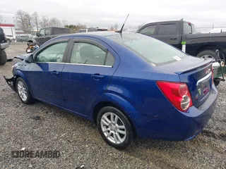 2013 Chevrolet Sonic LT with VIN 1G1JC5SH9D4251652, listed as a IAAI auction lot 41795018 with 45,268 mi miles and . Bid and sale history available at DreamBid. Image 3.