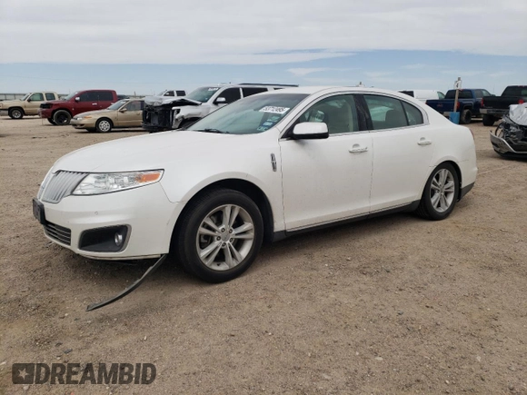 2011 Lincoln MKS with VIN 1LNHL9DR7BG605341, listed as a Copart auction lot 53712495 with 74,732 mi miles and Salvage Title. Bid and sale history available at DreamBid. Image 1.