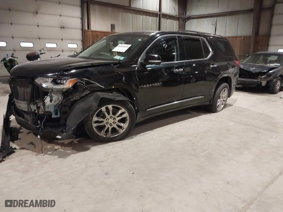 2021 Chevrolet Traverse High Country with VIN 1GNEVNKW9MJ150993, listed as a IAAI auction lot 41224329 with 100,425 mi miles. Bid and sale history available at carsss.com. Image 18.