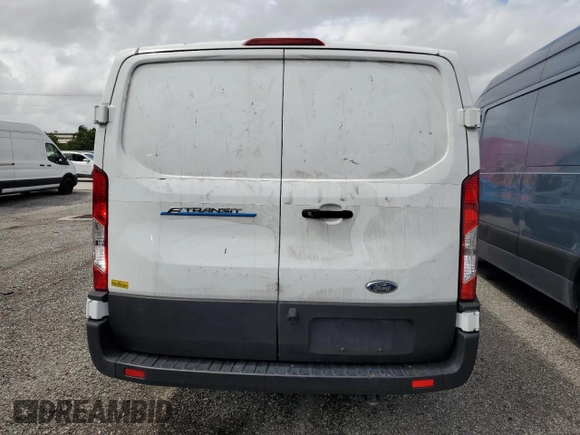2023 Ford Transit with VIN 1FTBW1YK2PKA34278, listed as a Copart auction lot 70007844 with 42,896 mi miles and Salvage Title. Bid and sale history available at DreamBid. Image 6.