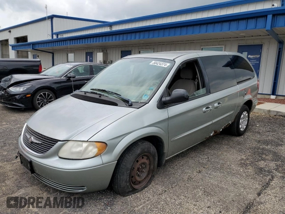 2003 Chrysler Town & Country with VIN 2C8GP24R73R325364, listed as a Copart auction lot 58424374 with Not Provided miles and Non Repairable. Bid and sale history available at DreamBid. Image 1.