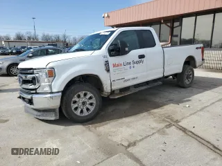 2022 Ford F-250 XL with VIN 1FT8X2BT1NEC84704, listed as a Copart auction lot 51142375 with 125,589 mi miles and Salvage Title. Bid and sale history available at DreamBid. Image 1.